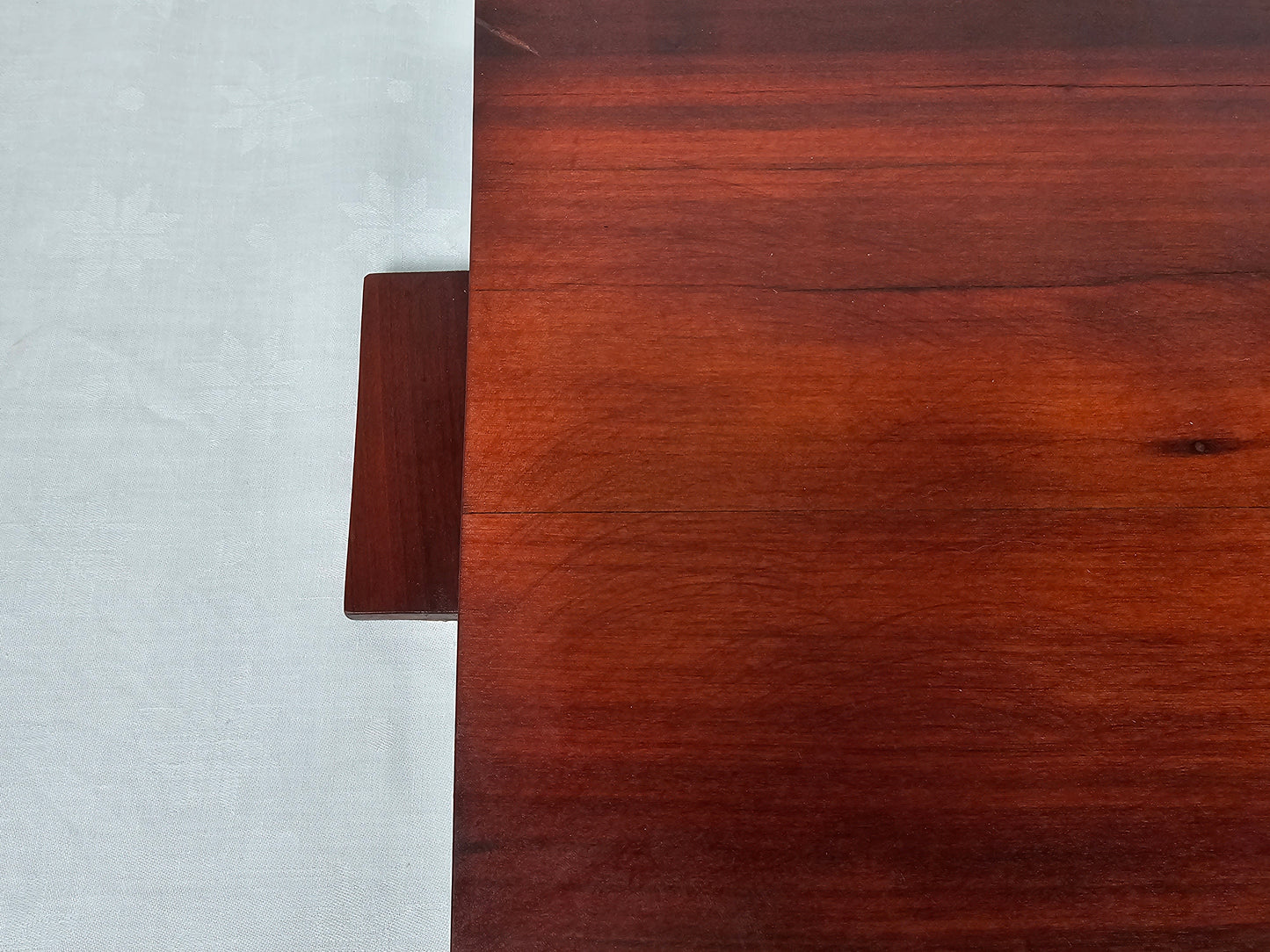 Servierbrett - Santa Holz