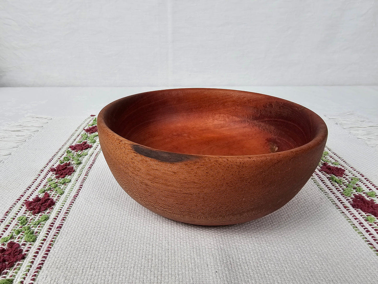 Schüssel aus Holz, rund - Santa Holz
