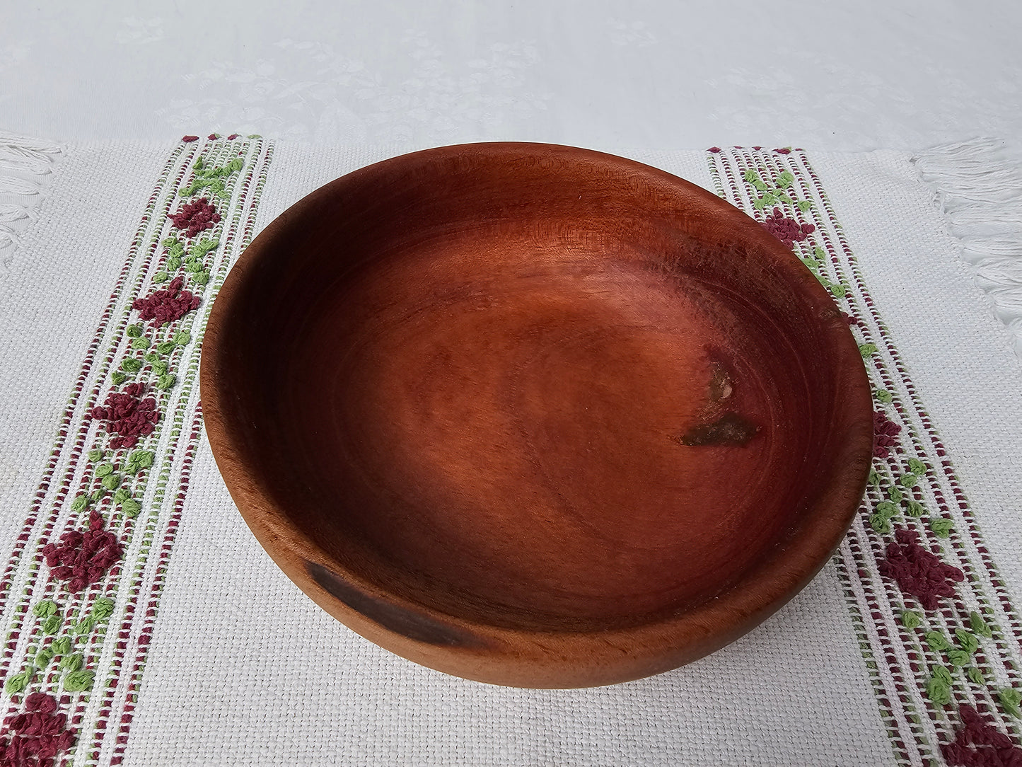 Schüssel aus Holz, rund - Santa Holz