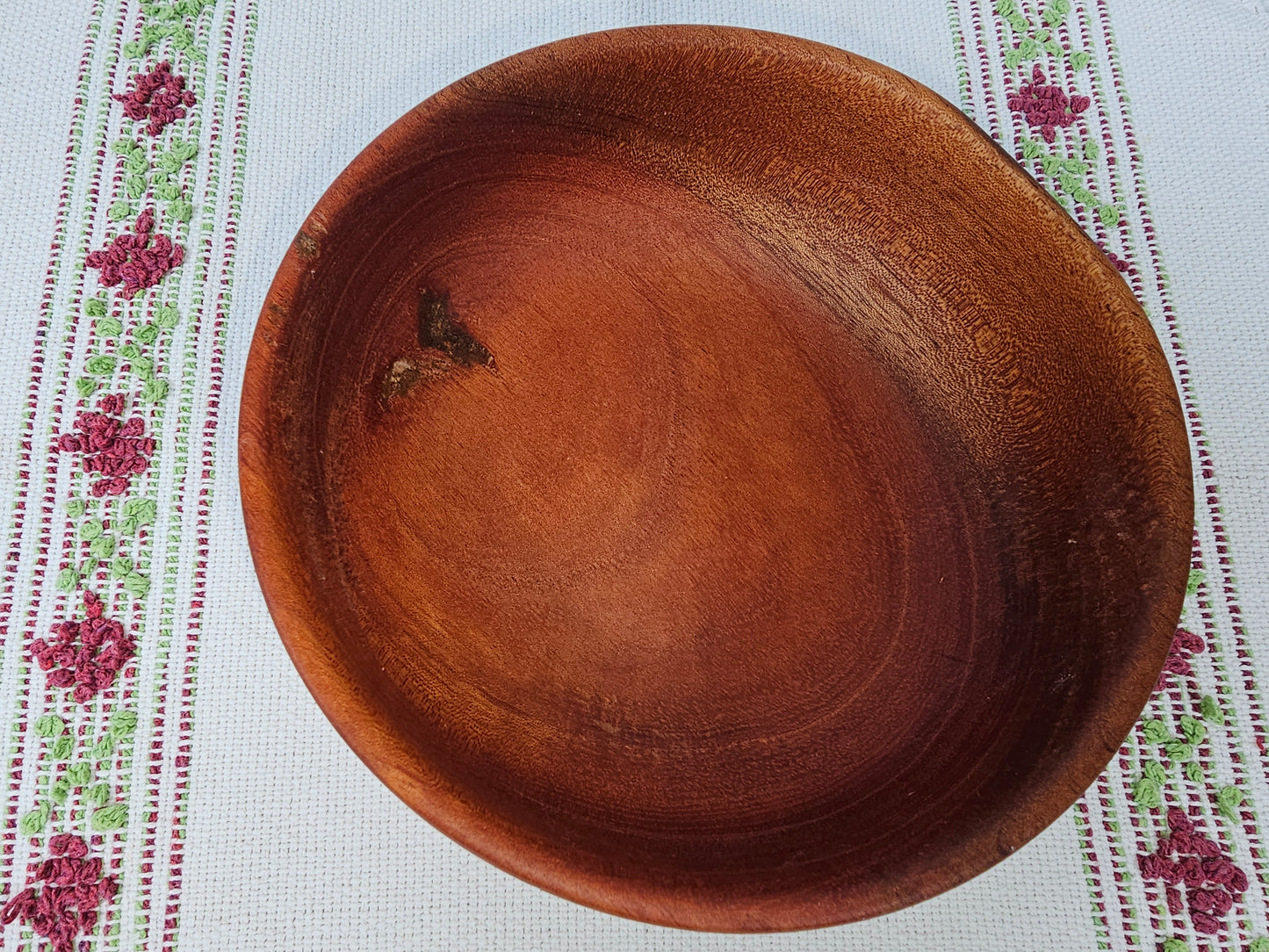 Schüssel aus Holz, rund - Santa Holz