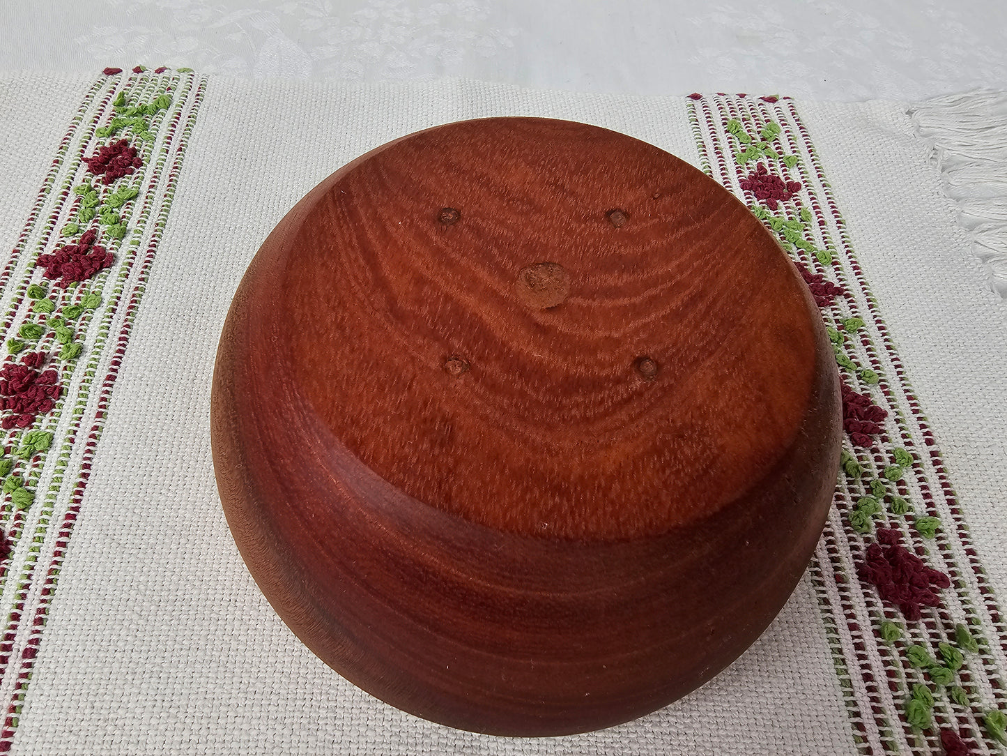 Schüssel aus Holz, rund - Santa Holz