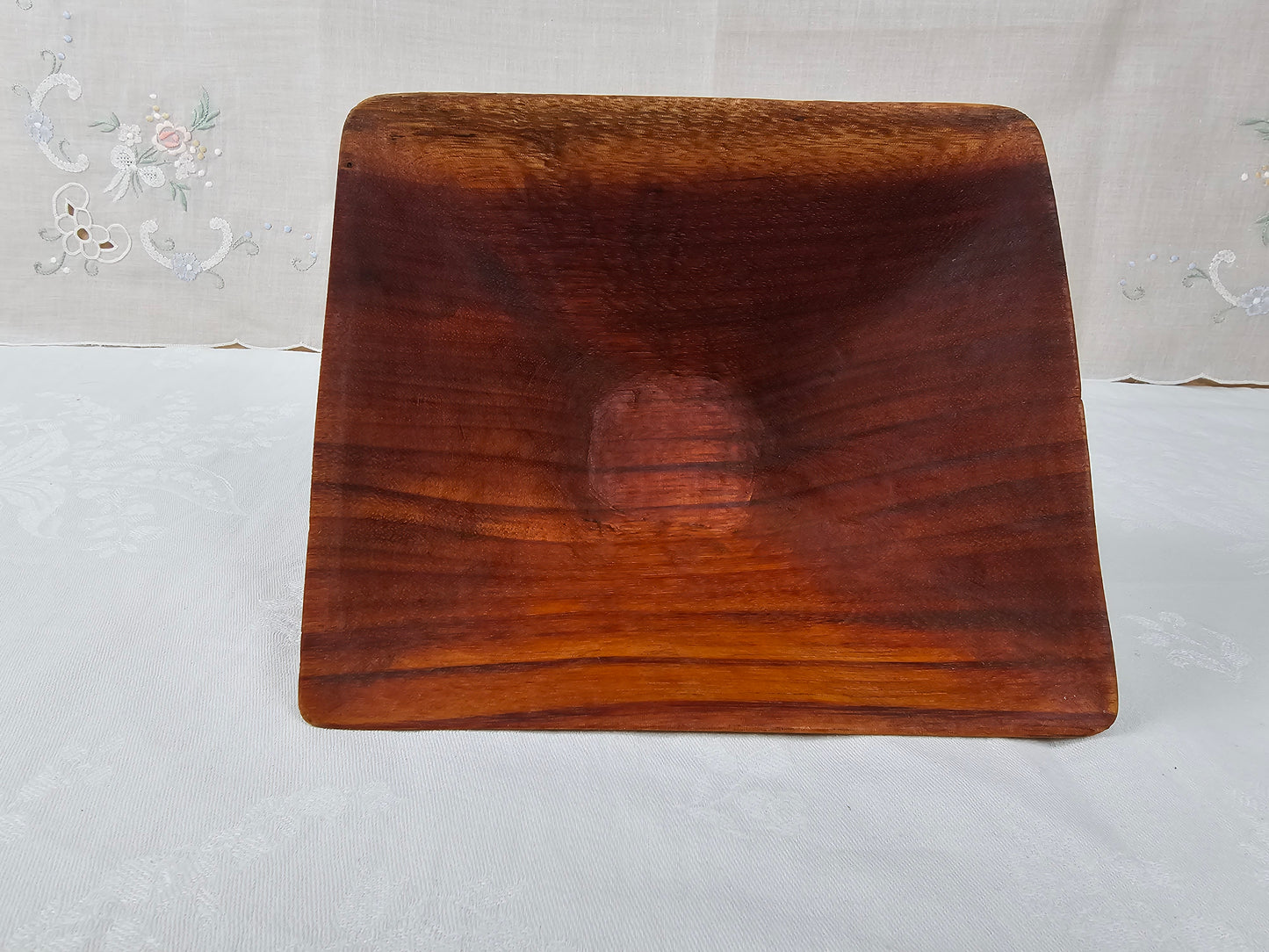 Holzschüssel eckig - Santa Holz