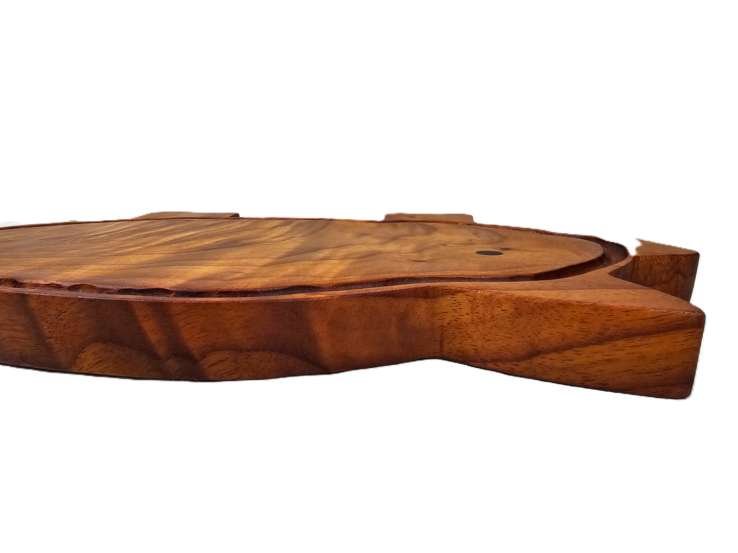 Schneidebrett Holz mit Auffangrinne - Santa Holz