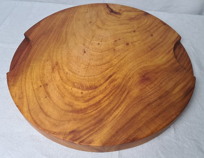 Verkauft! Großes Schneidebrett - Santa Holz