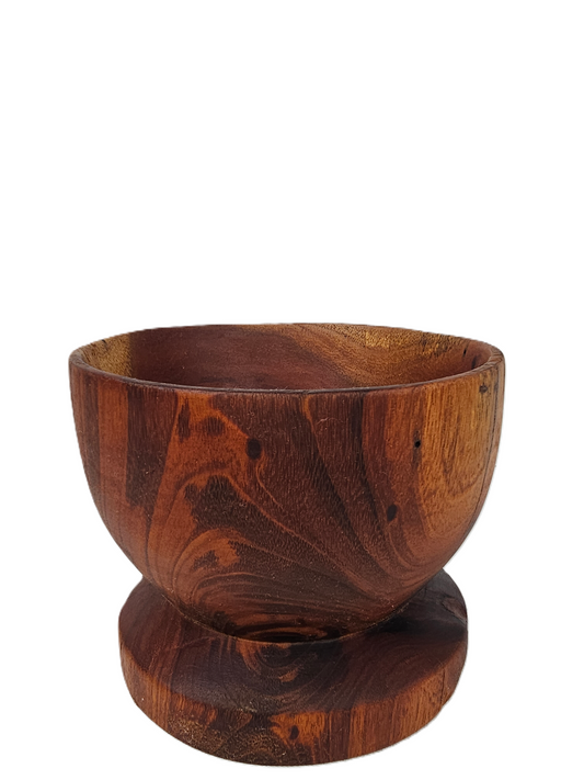 Außergewöhnlich schöne Schüssel aus Holz - Santa Holz