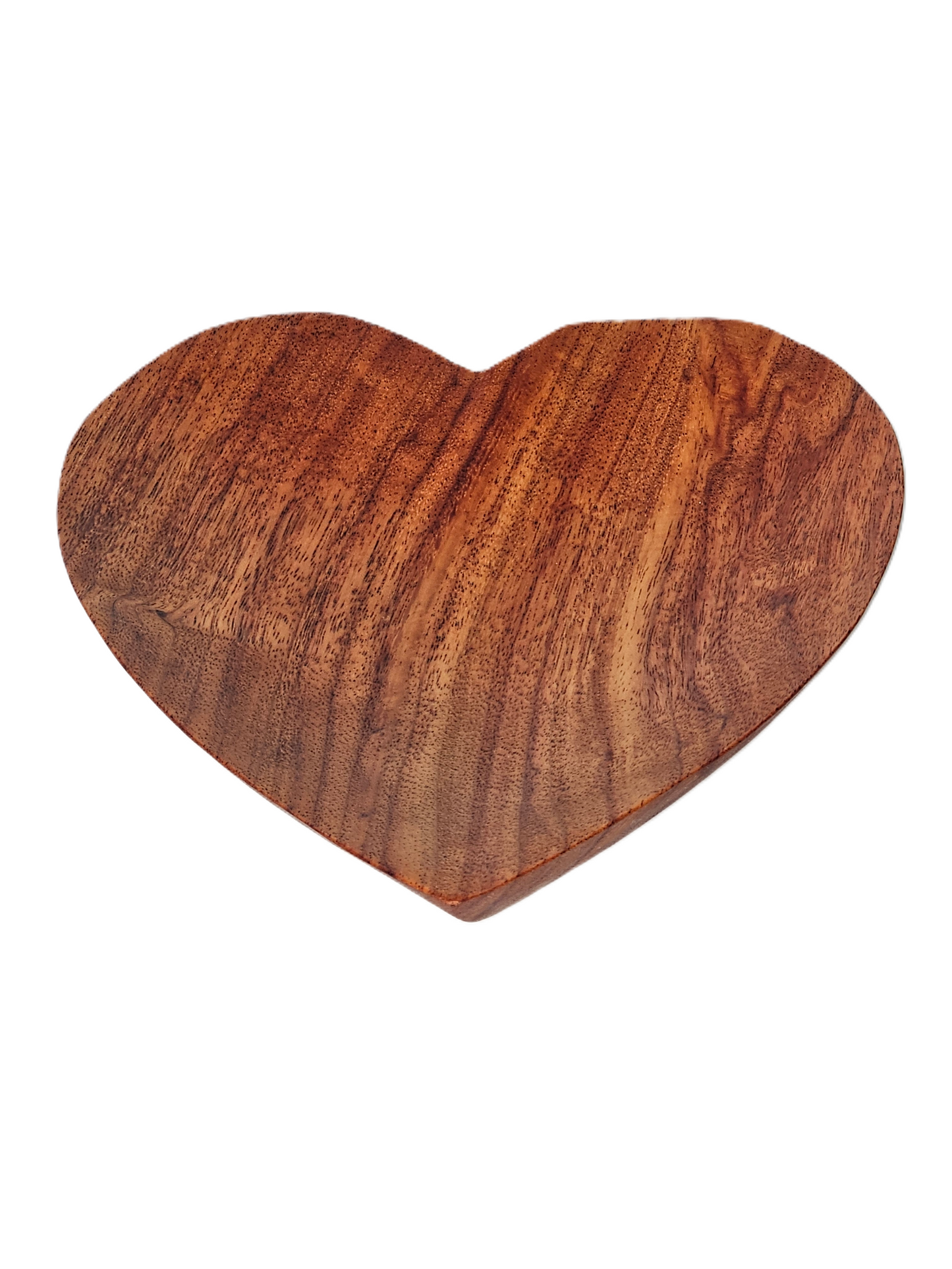 Holzschale in Herzform