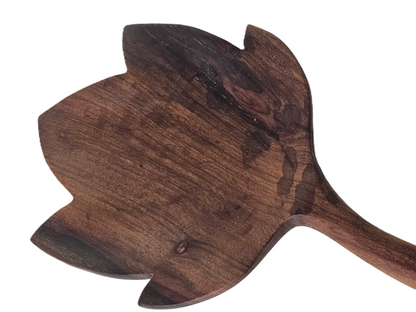 Servierschale in Blattform - Santa Holz