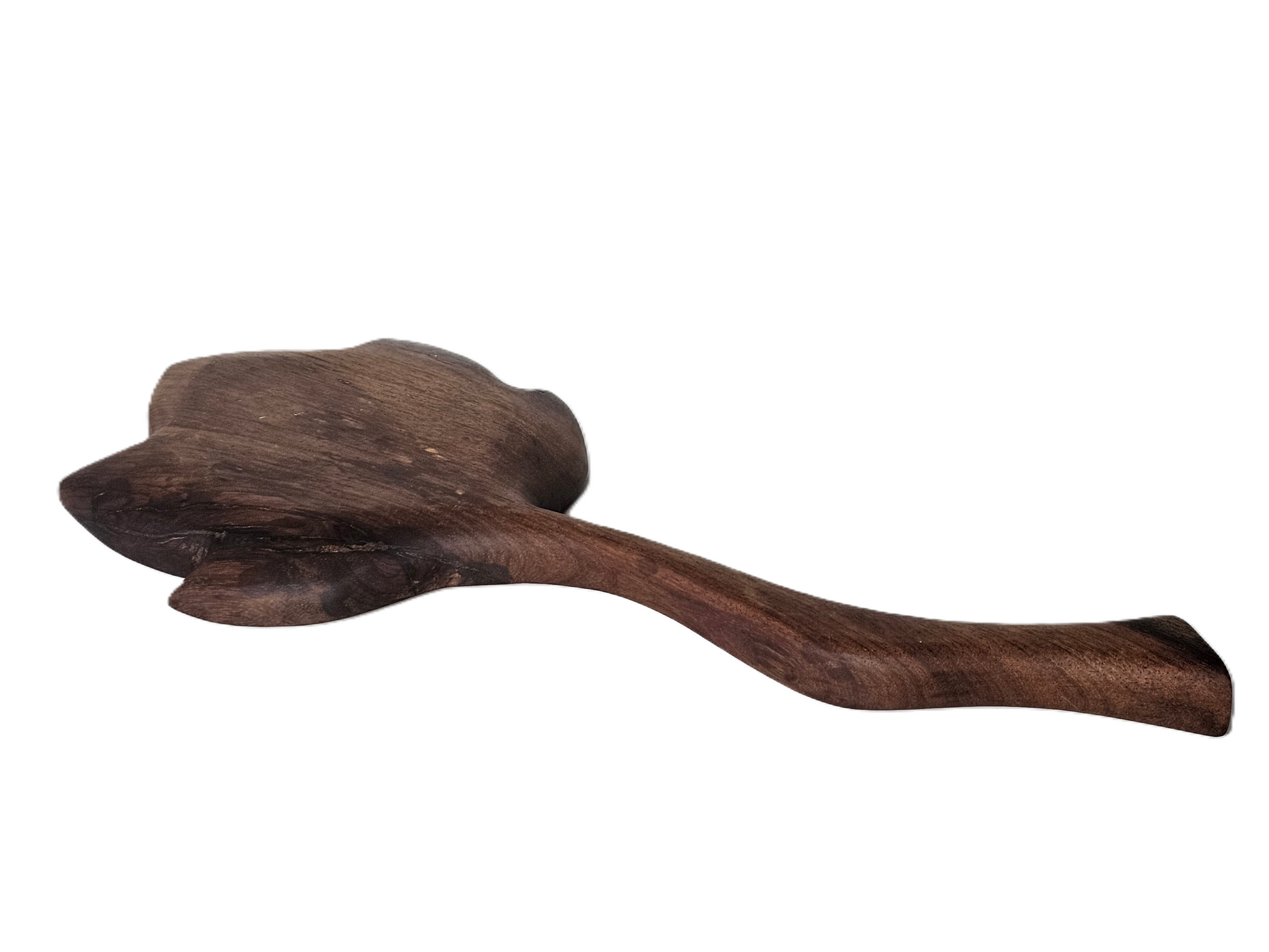 Servierschale in Blattform - Santa Holz