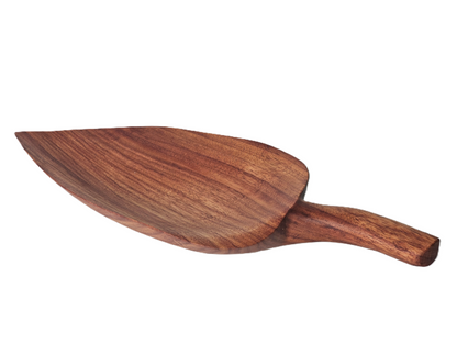 Servierschale in Blattform