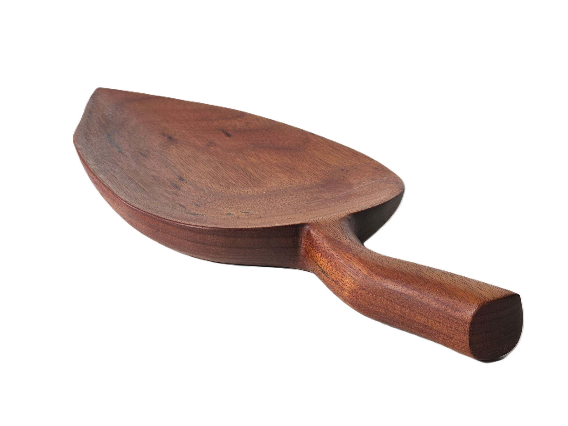 Servierschale in Blattform - Santa Holz