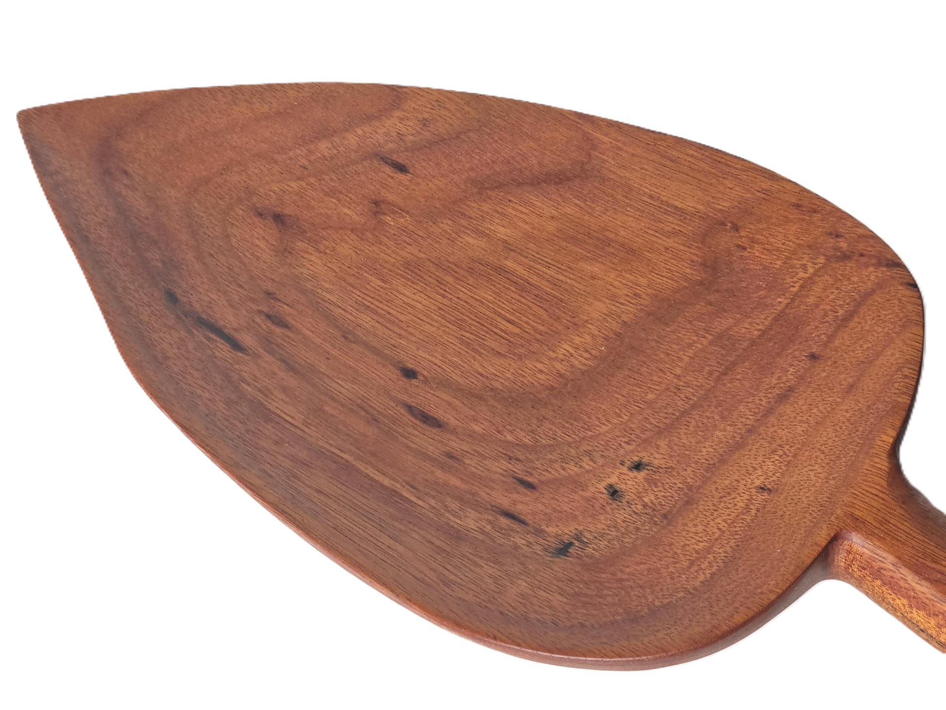 Servierschale in Blattform - Santa Holz