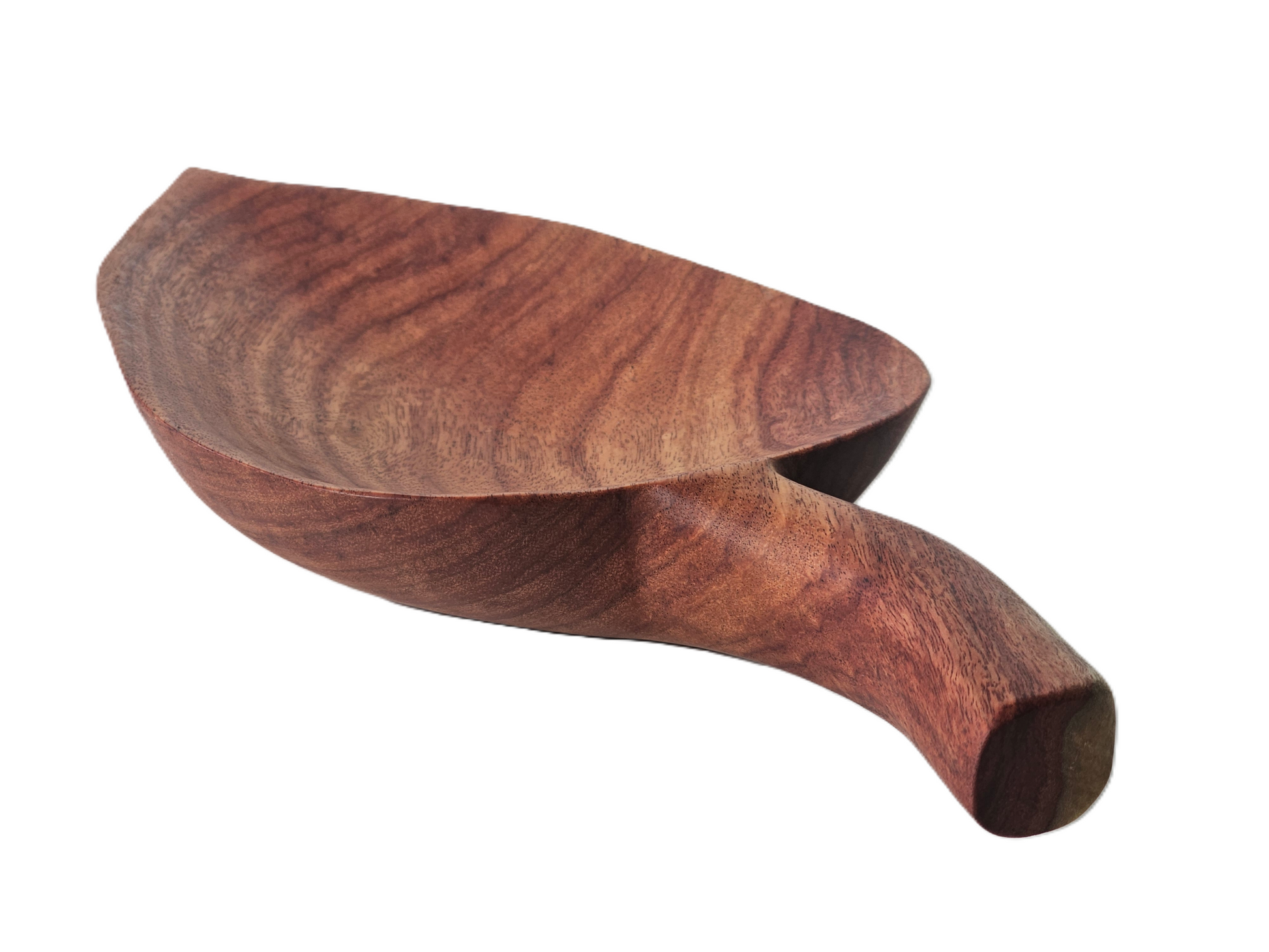 Servierschale in Blattform - Santa Holz