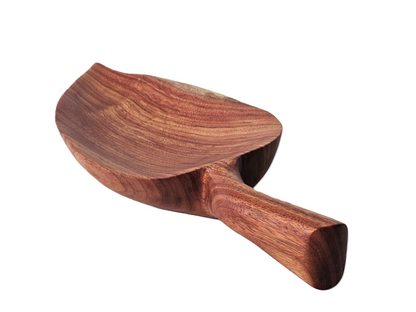 Servierschale in Blattform - Santa Holz