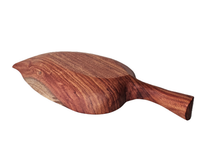 Servierschale in Blattform - Santa Holz