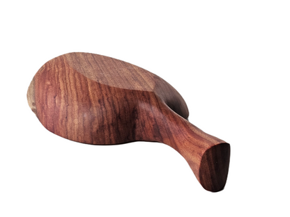 Servierschale in Blattform - Santa Holz