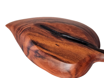 Servierschale in Blattform