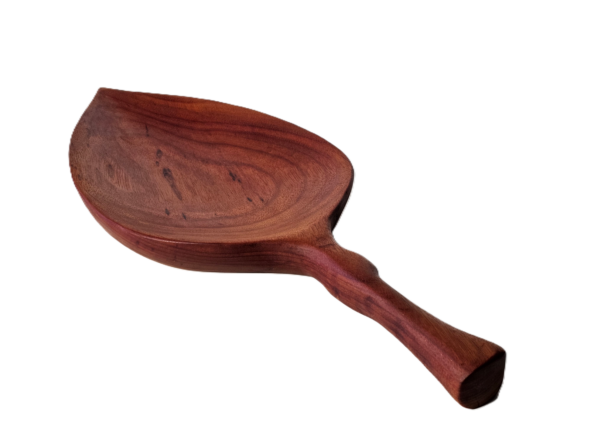 Servierschale in Blattform - Santa Holz